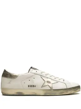 Golden Goose: Белые кроссовки  Super Star
