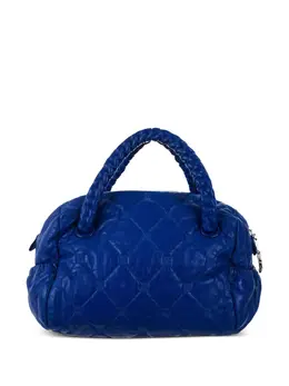 CHANEL Pre-Owned: Голубая сумка 
