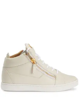 Giuseppe Zanotti: Белые кроссовки  Kriss