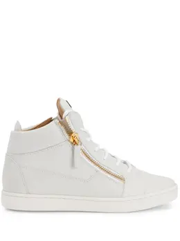 Giuseppe Zanotti: Светлые кроссовки  Kriss