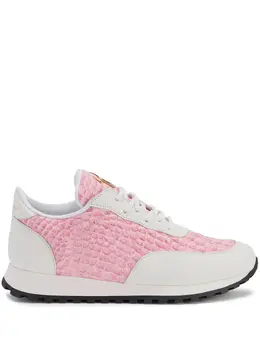 Giuseppe Zanotti: Розовые кроссовки  Jimi Running