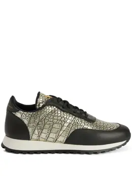 Giuseppe Zanotti: Чёрные кроссовки  Jimi Running