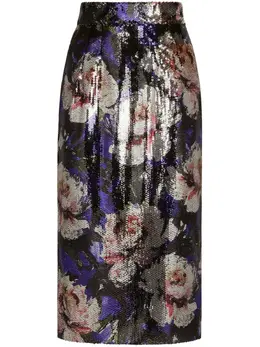 Dolce & Gabbana: Юбка с блёстками 