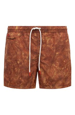 Kiton: Плавки с абстрактным принтом 