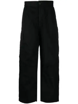 Carhartt WIP: Чёрные брюки 