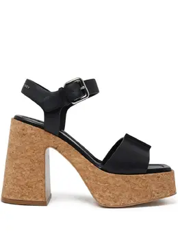 Stella McCartney: Чёрные сандалии  Skyla