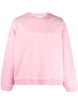 Nanushka: Розовый свитшот 