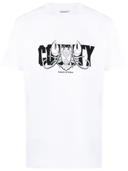 Marcelo Burlon County of Milan: Хлопковая футболка 