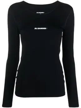 Jil Sander: Футболка с принтом 