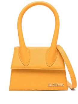 Jacquemus: Тёмная сумка-шоппер  Le Chiquito Moyen
