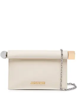 Jacquemus: Белая сумка через плечо 