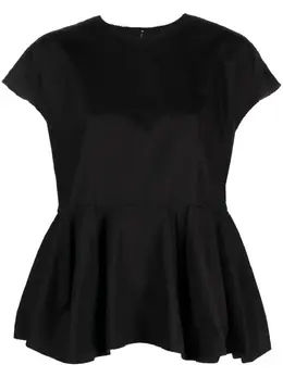 Comme Des Garçons: Блуза с баской 
