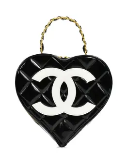 CHANEL Pre-Owned: Чёрная сумка 