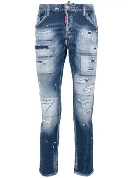 Dsquared2: Рваные джинсы 
