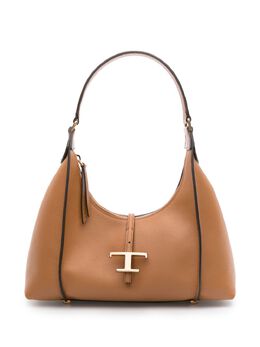 Tod's: Коричневая сумка  T Timeless