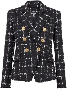 Balmain: Двубортный жакет 