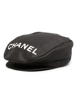 CHANEL Pre-Owned: Кепка с принтом 