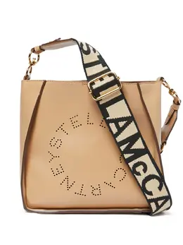Stella McCartney: Бежевая сумка 