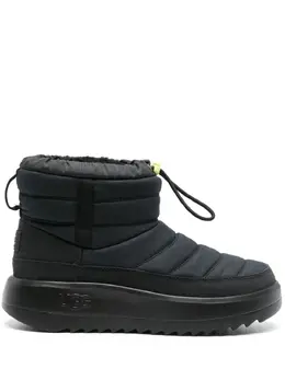 UGG: Чёрные ботинки 
