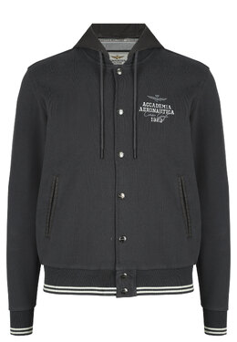 AERONAUTICA MILITARE: Чёрная толстовка 