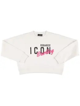 DSQUARED2: Бавовняні світшоти 