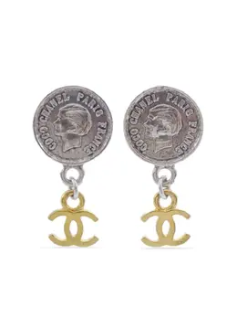 CHANEL Pre-Owned: Серьги 