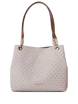 Michael Michael Kors: Коричневая сумка-шоппер 