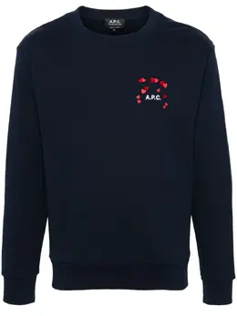 A.P.C.: Свитшот с принтом 