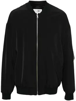 MM6 Maison Margiela: Чёрная куртка 