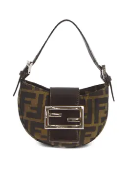 Fendi Pre-Owned: Коричневая сумка 
