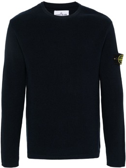 Stone Island: Хлопковый свитер  Compass