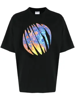 Marcelo Burlon County of Milan: Хлопковая футболка 