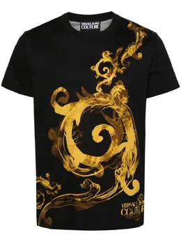 Versace Jeans Couture: Футболка с принтом 
