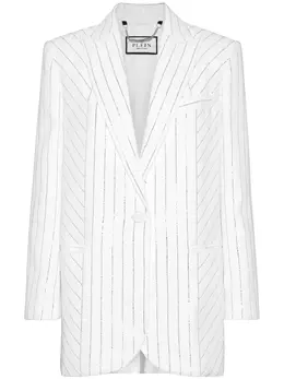 Philipp Plein: Белый жакет  Crystal