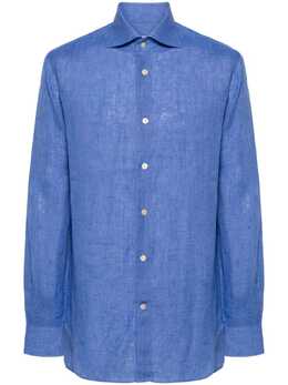 Kiton: Льняная рубашка 