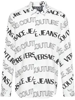 Versace Jeans Couture: Рубашка с принтом 