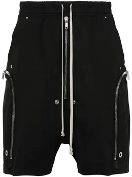 Rick Owens: Чёрные шорты  Bauhaus