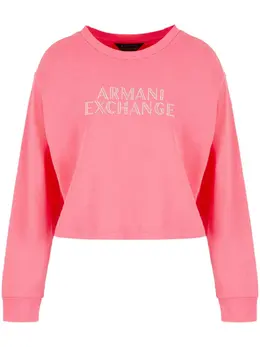 Armani Exchange: Хлопковый свитшот 