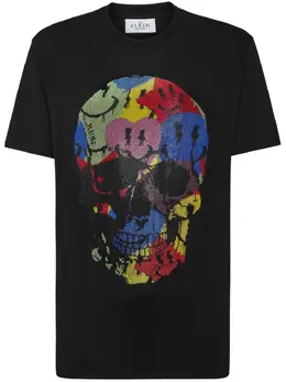 Philipp Plein: Футболка  Smile с принтом