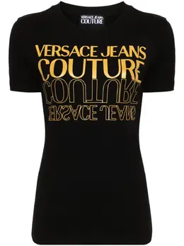 Versace Jeans Couture: Хлопковая футболка 