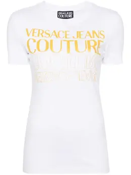 Versace Jeans Couture: Хлопковая футболка 
