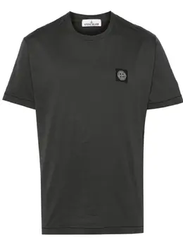 Stone Island: Хлопковая футболка  Compass