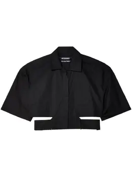 Jacquemus: Чёрная рубашка 