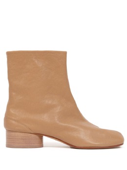 Maison Margiela: Бежевые ботинки  Tabi