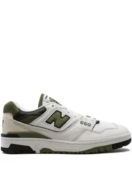 New Balance: Тёмные кроссовки  550