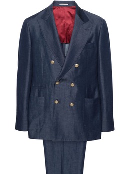 Brunello Cucinelli: Голубой костюм 