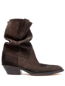 Maison Margiela: Коричневые ботинки  Slouchy