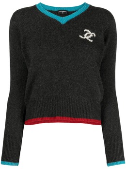 CHANEL Pre-Owned: Кашемировый свитер 