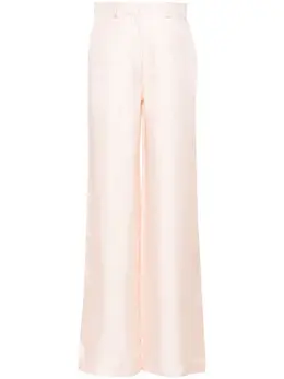 Lanvin: Шёлковые брюки 