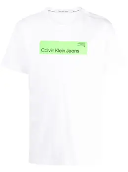 Calvin Klein: Футболка с принтом 